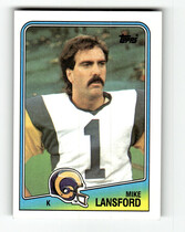 1988 Topps Base Set #292 Mike Lansford