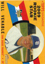 2009 Topps Heritage #123 Will Venable
