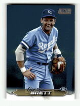 rare george brett cards Glossy All-Star 1984 Topps Exclusive Mail-In #12 Limited!  2019 Topps Franchise Feats #ff-13