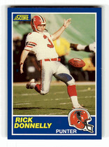 1989 Score Base Set #33 Rick Donnelly