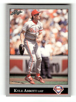 1992 Leaf Base Set #495 Kyle Abbott