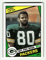 1984 Topps Base Set #272 James Lofton