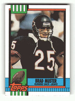 1990 Topps Base Set #372 Brad Muster