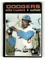 1971 Topps Base Set #519 Willie Crawford
