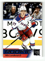 2021 Upper Deck NHL Star Rookies Box Set #16 Nils Lundkvist