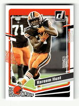 2023 Donruss Base Set #67 Kareem Hunt