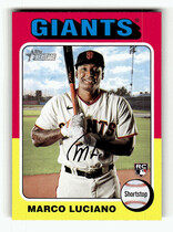 2024 Topps Heritage #391 Marco Luciano