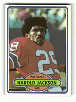 1980 Topps Base Set #7 Harold Jackson