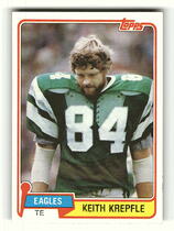 1981 Topps Base Set #459 Keith Krepfle
