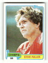 1981 Topps Base Set #232 Steve Fuller