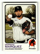 2022 Topps Heritage #270 German Marquez