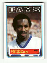 1983 Topps Base Set #89 Preston Dennard