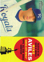 2009 Topps Heritage #319 Mike Aviles