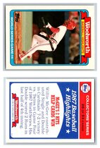 1988 Topps Woolworth Baseball Highlights #26 Willie McGee