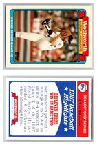 1988 Topps Woolworth Baseball Highlights #21 Bert Blyleven