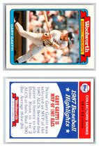 1988 Topps Woolworth Baseball Highlights #18 Gary Gaetti