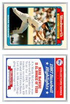1988 Topps Woolworth Baseball Highlights #15 Mark McGwire