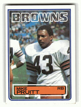 1983 Topps Base Set #255 Mike Pruitt