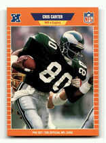 1989 Pro Set Base Set #314 Cris Carter