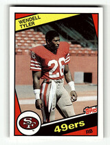 1984 Topps Base Set #361 Wendell Tyler