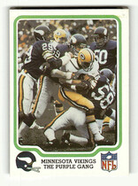 1979 Fleer Team Action #30 Minnesota Vikings