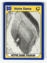 1990 Collegiate Collection Notre Dame 200 #192 Notre Dame Stadium