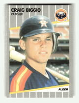 1989 Fleer Base Set #353 Craig Biggio