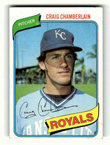 1980 Topps Base Set #417 Craig Chamberlain