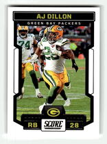 2023 Score Base Set #92 Aj Dillon