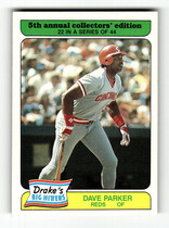 1985 Drakes #22 Dave Parker