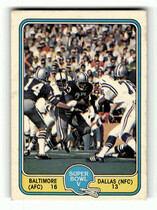 1981 Fleer Team Action #61 Super Bowl V