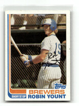1982 Topps Base Set #435 Robin Yount