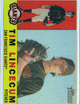 2009 Topps Heritage Chrome Refractors #C87 Tim Lincecum