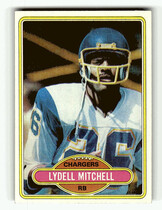 1980 Topps Base Set #460 Lydell Mitchell