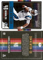 2017 Panini Classics Record Breakers #1 Cam Newton