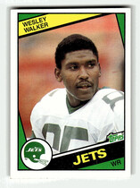 1984 Topps Base Set #158 Wesley Walker