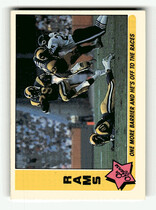 1985 Fleer Team Action #40 Rams