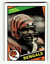 1984 Topps Base Set #33 Charles Alexander