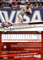 2017 Topps Base Set Series 2 #690 Andres Blanco