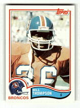 1982 Topps Base Set #88 Bill Thompson