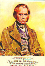 2009 Topps Allen & Ginter #116 Charles Darwin