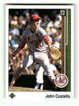 1989 Upper Deck Base Set #625 John Costello