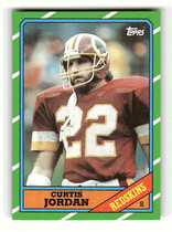1986 Topps Base Set #184 Curtis Jordan