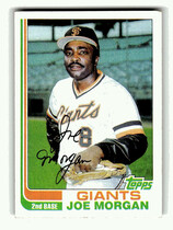 1982 Topps Base Set #754 Joe Morgan