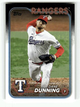 2024 Topps Base Set #348 Dane Dunning