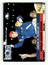 1991 Pro Set WLAF Inserts #WL2 World League Opener
