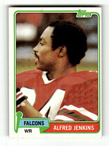 1981 Topps Base Set #448 Alfred Jenkins