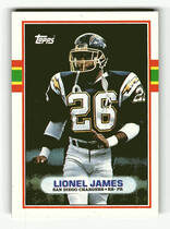 1989 Topps Base Set #310 Lionel James