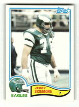 1982 Topps Base Set #457 Jerry Sisemore