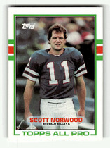 1989 Topps Base Set #42 Scott Norwood